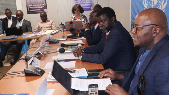 Meeting against the recruitment of child soldiers