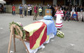 Les Nations Unies en Côte d’Ivoire rendent un dernier hommage à la Volontaire des Nations Unies décédée à Grand- Bassam