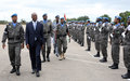   Le Représentant spécial adjoint décore 140 Casques bleus mauritaniens de la médaille des Nations Unies