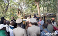 Des parcs de nuit pour le bétail ont été mis à la disposition des éleveurs de Sokourala, grâce à un financement conjoint ONUCI-PNUD, pour résoudre un conflit intercommunautaire avec les agriculteurs (Sokourala, préfecture de Touba, avril 2012).
