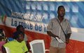 ONUCI Tour à Zagné : les jeunes s’engagent pour des élections apaisées et plaident pour leur autonomisation 
