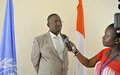 La Représentante spéciale et le Ministre de la Défense nationale du Bénin échangent sur la contribution des Casques bleus du Bénin à l’ONUCI