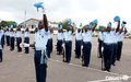 Ces Casques bleus de l'unité d'aviation ghanéenne ont été décorés de  la médaille des Nations Unies (Bouaké, septembre 2015)