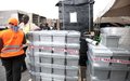 UNOCI assists the IEC with the transportation of electoral material  in Abidjan District 