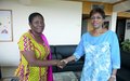 Special Representative discusses with leader of RPC-Paix