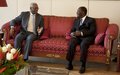 Le Sous-secrétaire général de l’ONU aux Opérations de maintien de la paix reçu par le Président Alassane Ouattara