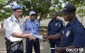 Ivorian and UN Police in action around the main building of the Central Prison in Abidjan, known as MACA (Abidjan, August 2012)