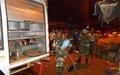 Les forces de l’ONUCI aident à circonscrire un incendie au marché de Gagnoa 