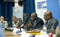 Vingt-sixième édition du déjeuner-débat de la RSS: les participants font l’état des lieux sur la prolifération et à la circulation des armes légères et de petits calibres en Côte d’Ivoire