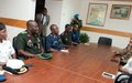 La Représentante spéciale reçoit le Chef de l’Ecole militaire des Forces armées du Ghana 