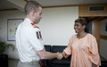 Special Representative meets new Commander of French Force