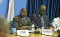 Le Représentant spécial adjoint principal  participe au déjeuner débat sur la loi de la programmation militaire ivoirienne