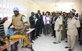 UNOCI rehabilitates multi-purpose hall in Tiassalé prison