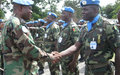 312 casques bleus togolais décorés de la Médaille des Nations Unies 