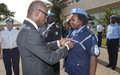 Soixante-huit policiers de l’ONUCI reçoivent la médaille des nations unies