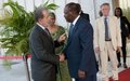 Sahel development at the top of discussions between Ivorian Head of State and UN Special Envoy for the region
