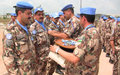 150 militaires Jordaniens de l’ONUCI décorés à Adzopé 