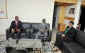 UNOCI Special Representative receives the ambassadors of Ghana and Switzerland 