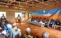 Les populations de la sous-préfecture de Boguiné sensibilisées à la consolidation de la paix, à la cohésion sociale et à la réconciliation