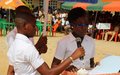 Caravane scolaire de Guiglo : les élèves s’engagent à la paix et à lutter contre les VBG à l’école 