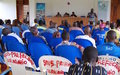 L’ONUCI sensibilise les populations d’Ouaragahio à la cohésion sociale, à la tolérance politique et au respect des droits humains