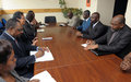 UNOCI CHIEF AND LEADER OF IVORIAN WORKERS PARTY DISCUSS CHALLENGES FACING PEACE PROCESS