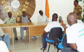 L’ONUCI et le fan club Arouna Koné pour la promotion de la paix