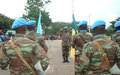 Les militaires du 9ème bataillon béninois décorés par le Commandant de la Force de l’ONUCI