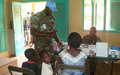 Le bataillon béninois offre des soins gratuits à la population de Kati (Guiglo)