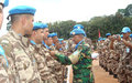 724 casques bleus marocains de l’ONUCI décorés de la médaille de l’ONU 