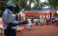 L’ONUCI exhorte les habitants du village Madoguhé à s’engager pour l’organisation d’élections sans violence en 2015