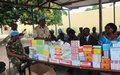 Le contingent ghanéen de l’ONUCI offre un lot de médicaments à la prison de Bouna