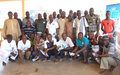 People in Guépahouo agree to the creation of a peaceful electoral environment 