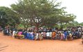 ONUCI Tour à Petit Yapo et Greiko pour parler culture de la paix et cohésion sociale avec les populations
