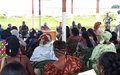 39e édition des JNU à Gagnoa: la Représentante spéciale échange avec le corps préfectoral, les élus et les cadres, les chefs traditionnels, et les associations féminines