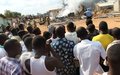 L’ONUCI circonscrit un incendie dans le village de Djidoubaye 