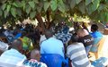 L’ONUCI au chevet des populations sinistrées d'Angovia, encourage le dialogue et la réconciliation 
