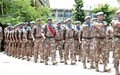 Jordanian Contingent  (JORBATT 15) decorated with United Nations Medal by Special Representative