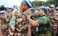 Les hommes du 18e bataillon marocain ont reçu la médaille de l'ONU pour leur contribution à la paix en Côte d'Ivoire