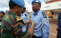 83 policiers reçoivent la médaille des Nations Unies