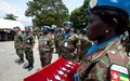 Les Casques bleus du 19e contingent togolais de l’ONUCI décorés de la médaille des Nations Unies