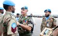 Special Representative and Acting Force Commander honour 170 Pakistani peacekeepers in Sector East