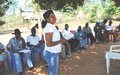 ONUCI Tour : Les populations de Nenady-Tebao 1, sensibilisées sur le droit des enfants et le foncier rural