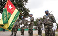 L’ONUCI rend hommage à un casque bleu togolais décédé à Abidjan