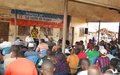 UNOCI urges the people of Zoukougbeu to promote peace and development