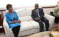 The Special Representative meets the Minister of Justice