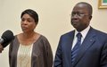 Special Representative and Minister of State discuss progress in the resumption political dialogue between the Ivorian Popular Front and Government
