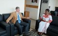 La Représentante spéciale reçoit l’Ambassadeur de Suisse en Côte d’Ivoire