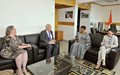 Special Representative and Itinerant American Ambassador discuss transitional justice in Côte d’Ivoire