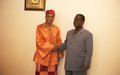Aïchatou Mindaoudou rencontre le Président du PDCI-RDA, Henri Konan Bédié